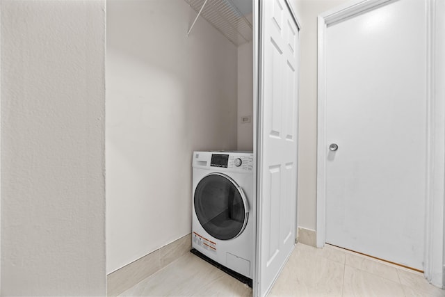 laundry area featuring washer / clothes dryer