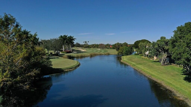 property view of water