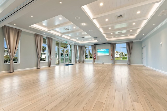 view of unfurnished living room