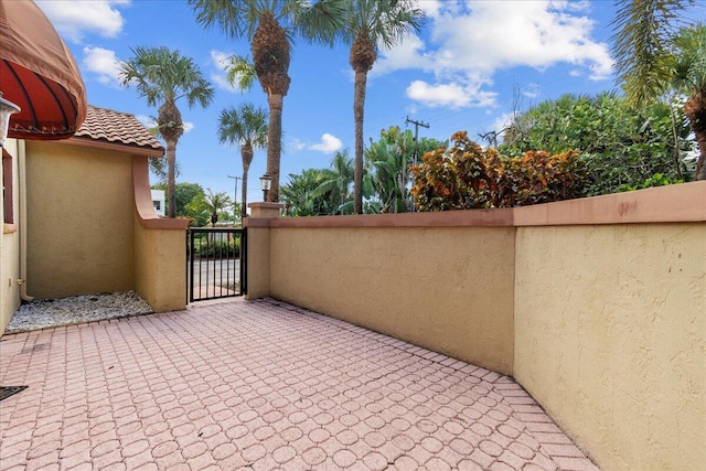 view of patio / terrace