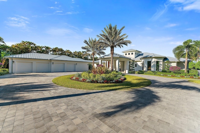 ranch-style house with a garage