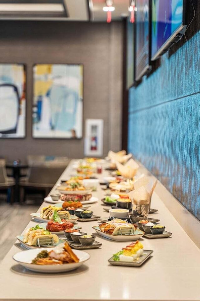 view of dining area