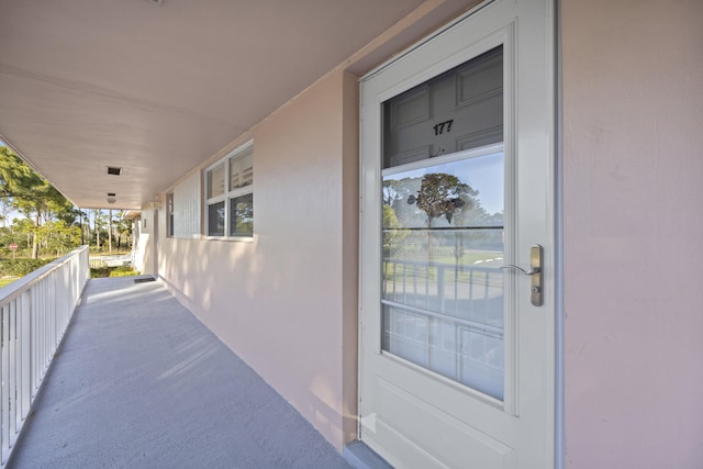 view of property entrance