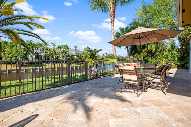 view of patio