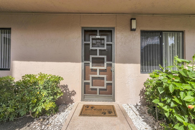 view of property entrance