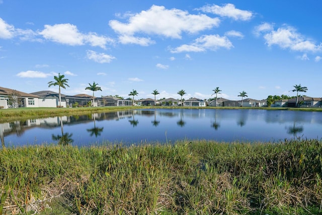 property view of water