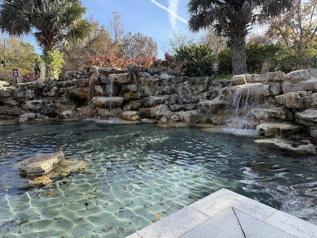 view of water feature