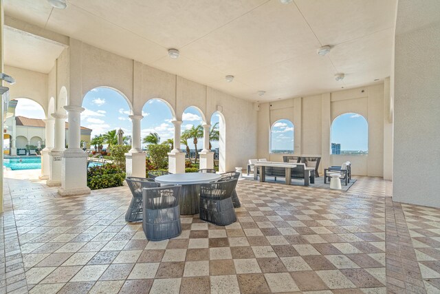 view of patio / terrace featuring outdoor lounge area