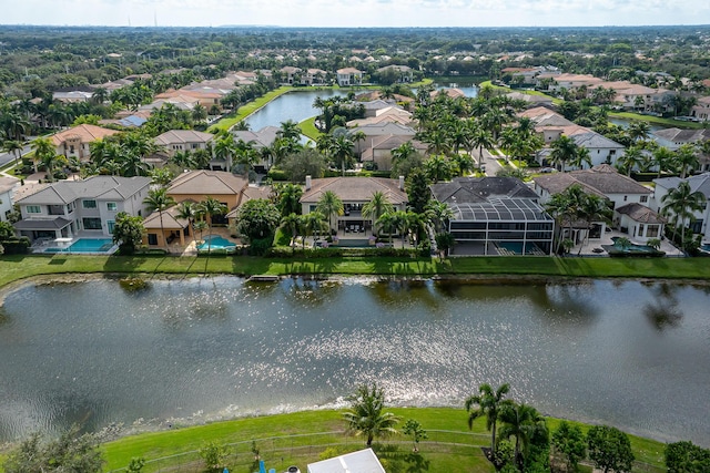 view of home's community featuring a pool