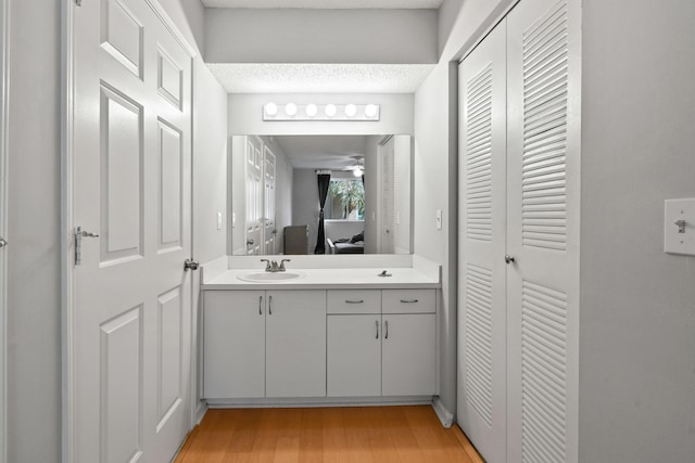 spacious closet featuring wood finished floors