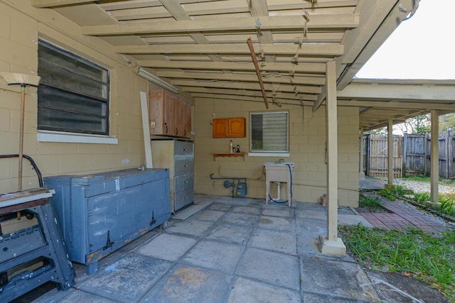 view of patio