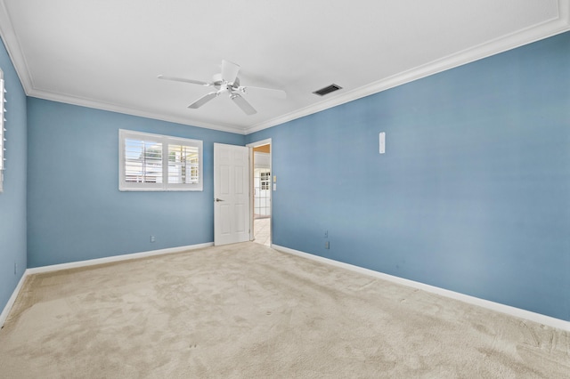 interior space featuring ceiling fan