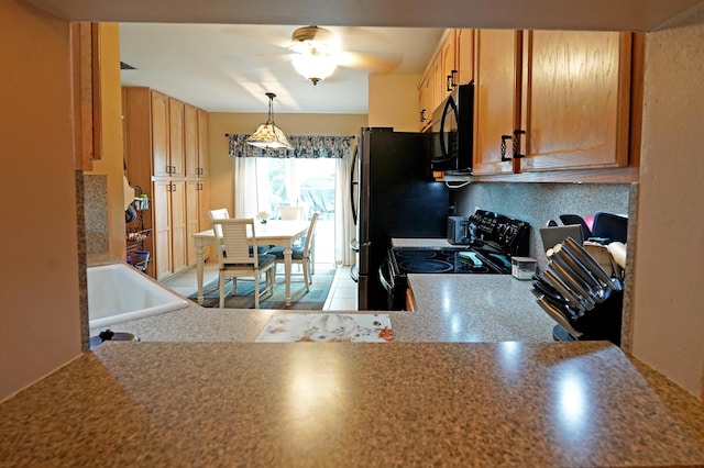 view of tiled dining space