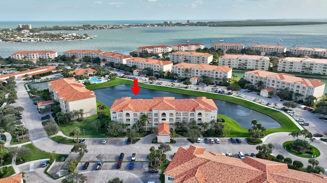1 Harbour Isle Dr E Unit Ph2, Hutchinson Island, FL 34949 - drone / aerial view of a large body of water and apartment complex / building