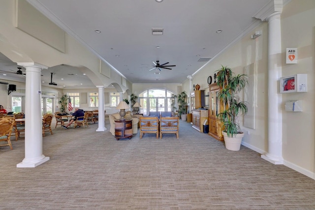 view of community lobby