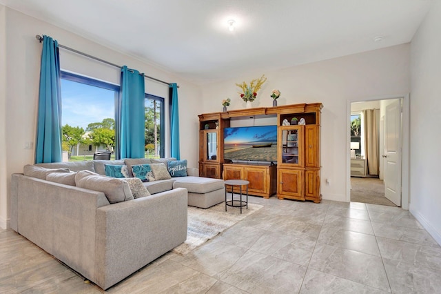 view of living room