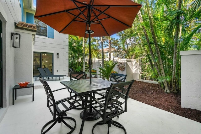 view of patio / terrace