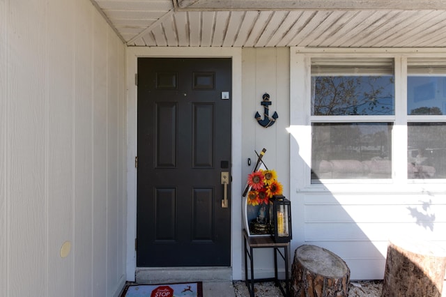 view of entrance to property