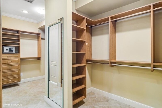 view of spacious closet