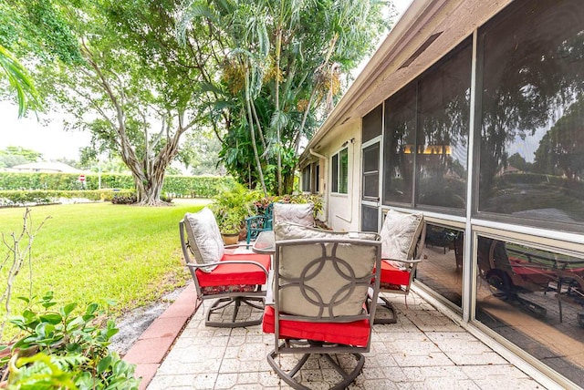 view of patio