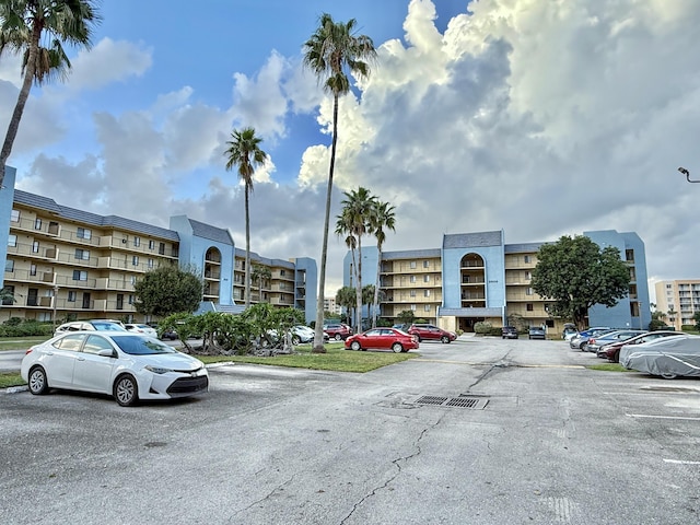 view of car parking