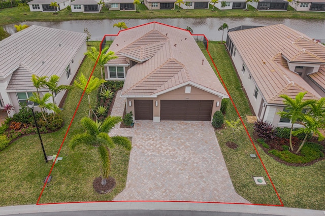 11821 SW Coral Cove Pkwy, Port Saint Lucie, FL 34987 - aerial view featuring a water view