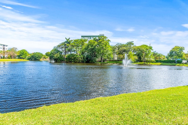 property view of water