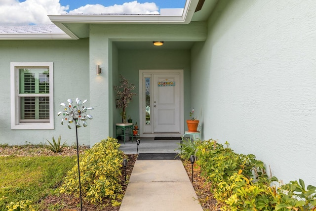 view of property entrance