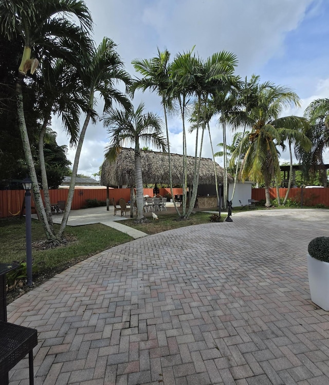 view of property's community