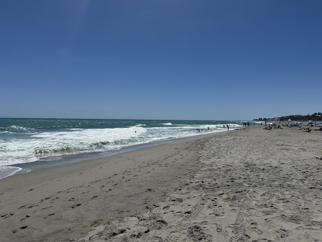 water view with a beach view