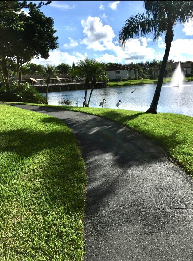 4731 Sable Pine Cir Unit A1, West Palm Beach, FL 33417 - property view of water with a residential view