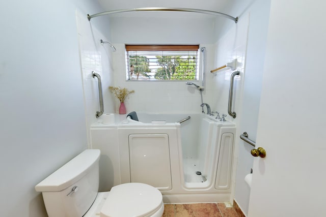 bathroom with toilet