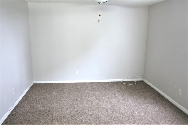 empty room featuring carpet floors