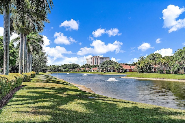 property view of water