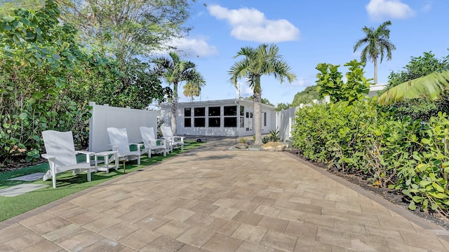 view of patio