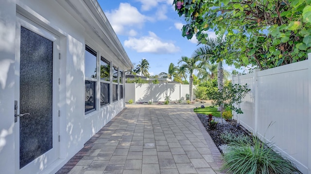 view of patio