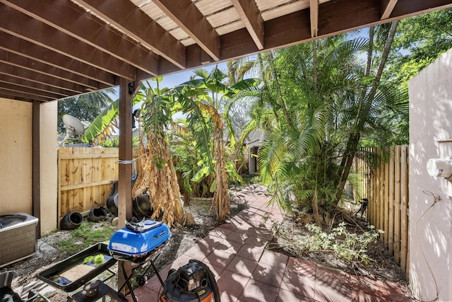 view of patio