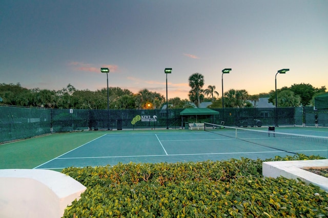 view of sport court