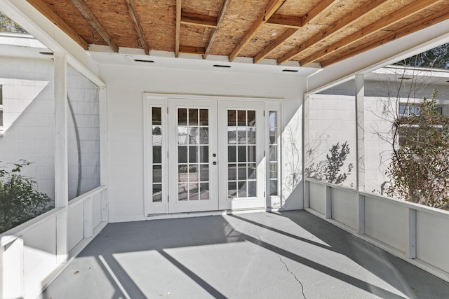 3331 NW 27th Ave, Gainesville, FL 32605 - view of patio with french doors