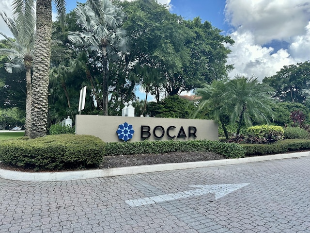 3113 Clint Moore Rd Unit 103, Boca Raton, FL 33496 - view of community sign