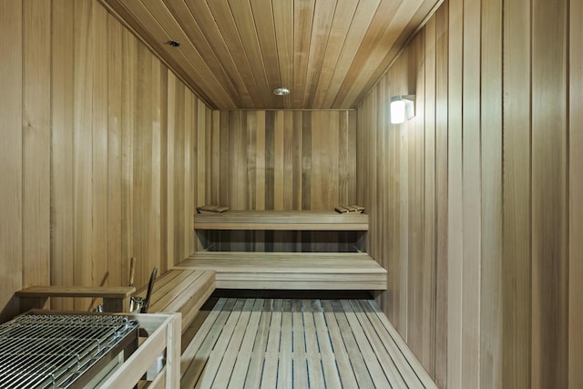 view of sauna / steam room