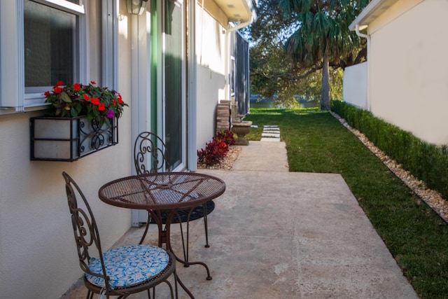 view of patio