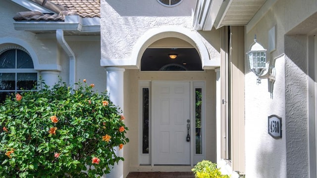 view of entrance to property