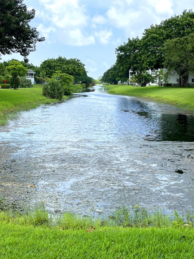 view of water feature