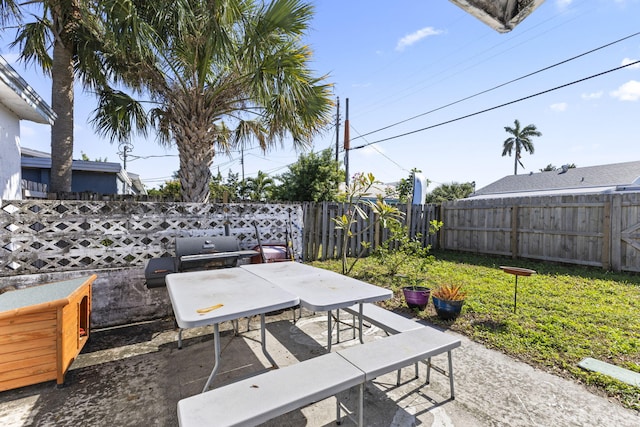 view of patio