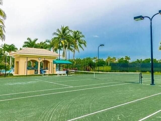 view of sport court