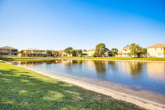 property view of water