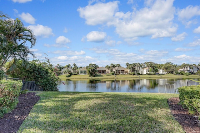 property view of water