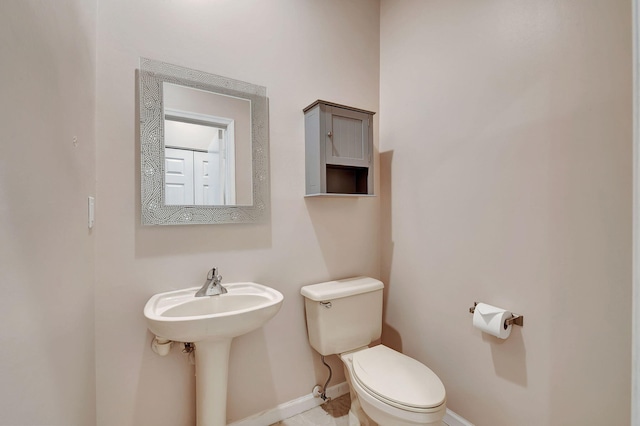 bathroom with toilet