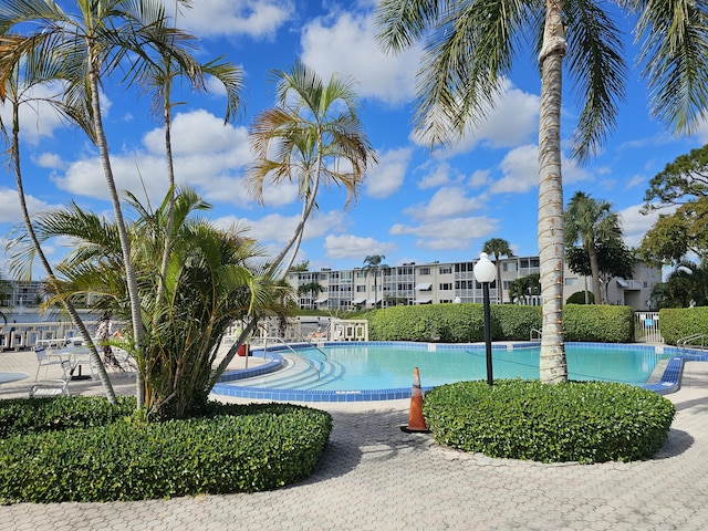 view of swimming pool